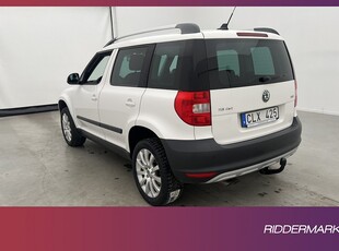 Skoda Yeti 2.0 TDI 140hk 4x4 Experience D-Värmare Drag Navi