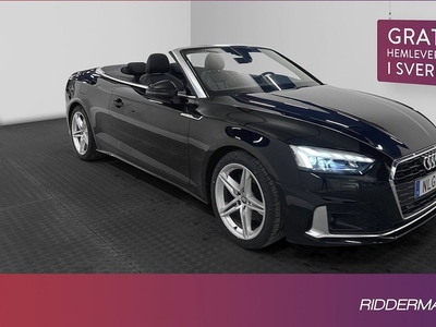 Audi A5Cabriolet 40 TFSI Proline Skinn Matrix Kamera 2020, Sportkupé