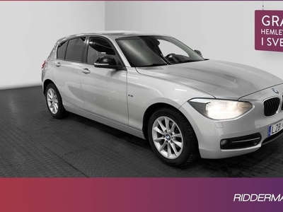 BMW 116d hk Sport line Sensorer 0,45L Mil Välservad 2012, Halvkombi