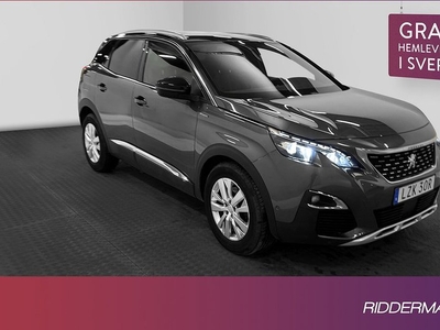 Peugeot 3008BlueHDi GT-Line Värmare Sensorer Carplay 2019, SUV