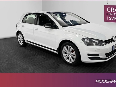 Volkswagen GolfTSI Comfort Sensorer Välserv 0,52l mil 2015, Halvkombi