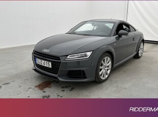 Audi TTCoupé 1.8 TFSI S-Line Cockpit Sensorer Välserv 2016, Sportkupé