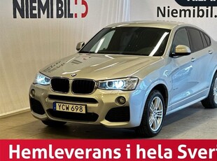 BMW X4xDrive20d Steptronic M Sport Drag Psens Dvärm SoV MoK 2016, SUV