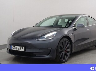 Tesla Model 3Performance AWD Autopilot Panorama V-hjul 2020, Halvkombi