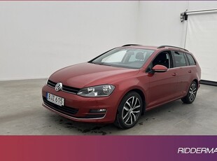 Volkswagen Golf1.4 Backkamera Rattvärme CarPlay Drag 2016, Kombi