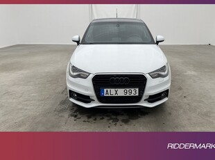 Audi A1 Sportback 1.4 TFSI 185hk S-Line Sensorer GPS Välserv