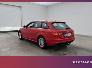 Audi A4 2.0 TDI 190hk Quattro S-Line D-Värm Drag 0,51l/mil