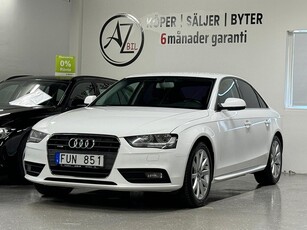 Audi A4 Sedan 2.0 TFSI E85 quattro 180hk drag ny servat