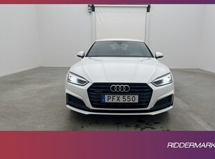 Audi A5 Sportback TDI Q 190hk S-Line Svart-optik Sensorer