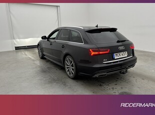 Audi A6 2.0 TDI 190hk Quattro S-Line D-Värm Nyservad