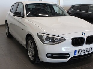 BMW 116 d 5-dörrars Sport line Dragkrok Euro 5