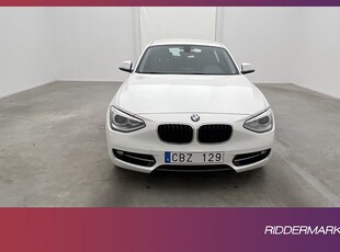 BMW 118 d 143hk Sport line Sensorer Välservad 0,41L/mil