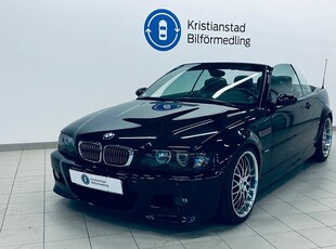 BMW M3 Cab, Carbonsvart, Harman/Kardon, Elstol Minne