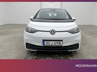 Volkswagen ID.3 Pro Performance 204hk Life Värm Navi Välserv