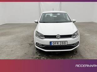 Volkswagen Polo 1.2 TSI 90hk Comfortline Välservad 0,47L/Mil