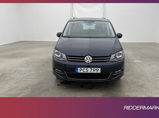 Volkswagen Sharan TDI 184hk GT 7-Sits Värm Pano Eldörr Drag