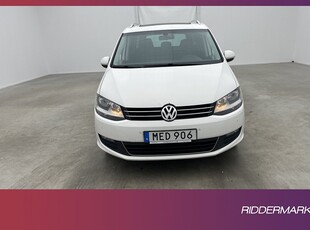 Volkswagen Sharan TSI 150hk 7-sits Pano Värm Navi El-Dörr