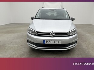 Volkswagen Touran TSI 115hk Pluspaket 7-sits Kamera Dragkrok