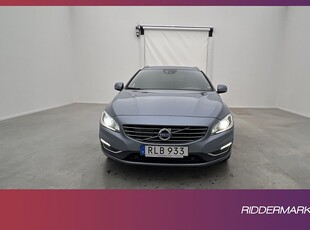 Volvo V60 D5 Plug-in Classic Summum VOC Värm Navi Skinn Drag