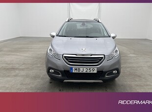 Peugeot 2008 1.2 e-THP 110hk Pano Sensorer Navi Halvskinn