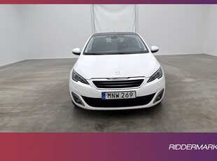 Peugeot 308 1.6 e-HDi 115hk Allure Pano Kamera Navi En-bruk