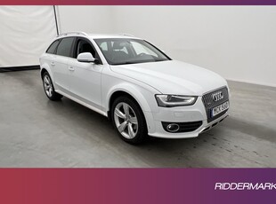 Audi A4 Allroad Quattro TDI 190hk Värmare Sensorer Navi Drag