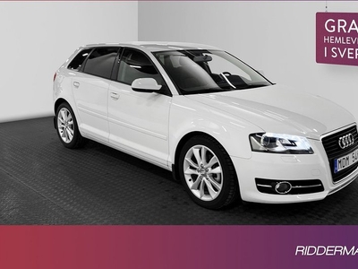 Audi A32.0 TDI Comfort Farthållare Välserv 0.44L mil 2012, Halvkombi