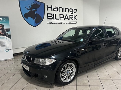 BMW 135i118 BLACK WEEK 5-Dr M-SPORT HELSKINN SVART INNERTAK 2009, Halvkombi