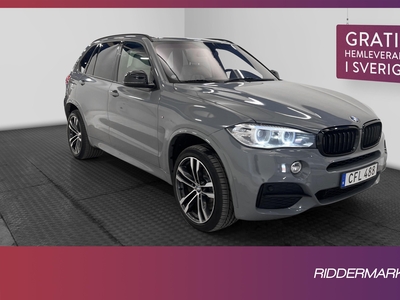 BMW X5 M50d 381hk M-Sport Värmare Komfortstol Pano Drag