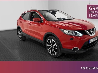 Nissan Qashqai1.6 4x4 Tekna Pano Kamera Navi Dragkrok 2014, SUV