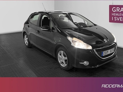 Peugeot 2081.2 VTi Pano Nybytt kamrem Välservad 2014, Halvkombi