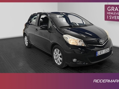 Toyota Yaris 1.33 Dual VVT-i 99hk Kamera Välservad LÅGMIL