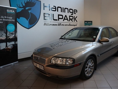 Volvo S80BLACK WEEK KAMREM BYTT LÅGMILARE 2002, Sedan