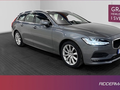 Volvo V90D4 Advanced Edition Skinn Drag Värm Keyless 2019, Kombi