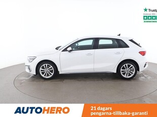 Audi A3 Sportback 35 TFSI PDC, CarPlay, 150HK