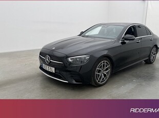 Mercedes E220Benz E 220 d 4M AMG Plus P-Värm Pano Burm Wide 360° 2021, Sedan