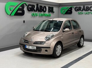 Nissan Micra5-dörrar 1.2 RÄNTA 36-MÅNADER 2007, Halvkombi