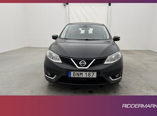 Nissan Pulsar 1.2 DIG-T 115hk Kamera Navi Keyless 0,51l/Mil