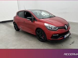 Renault ClioRS 1.6 TCe Maxton Navi Sensorer Skinn 2014, Halvkombi