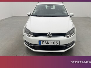 Volkswagen Polo 1.2 TSI 90hk M/K-Värmare Bluetooth 0,47l/Mil