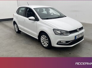 Volkswagen Polo5-dörrar 1.2 TSI Comfortline Bluetooth 2017, Halvkombi