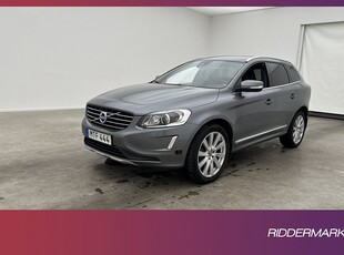 Volvo XC60 D4 AWD 190hk Summum VOC Värm Sensorer Skinn Drag