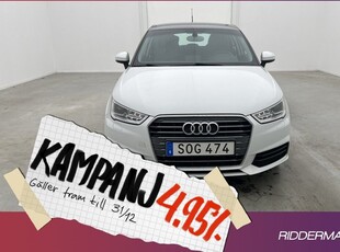 Audi A1Sportback 1.4 TFSI Sport Editio 2016, Halvkombi