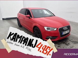 Audi A3Sportback TDI Comfort Navi 2013, Halvkombi