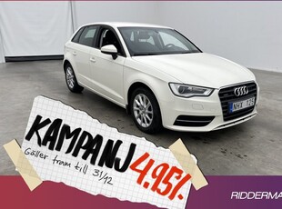 Audi A3Sportback TDI Quattro Attraction 2014, Halvkombi