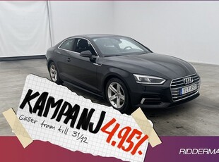 Audi A5Coupé 2.0 TFSI Proline Sens 2017, Sportkupé