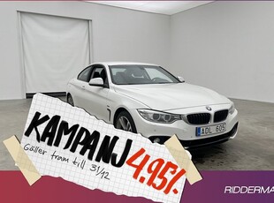 BMW 420d xDrive Coupé Sport Line Sensorer 2014, Sportkupé