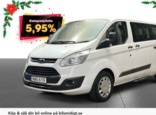 Ford CustomTourneo 310 L2 2.0TDCi 9sits Lyft Drag GPS 2016, Minibuss