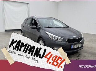 Kia Cee´dSW 1.6 CRDi Comfort Sensorer Drag Ränt 2013, Halvkombi