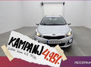 Kia Cee´dSW CRDi GT-Line Kamera Rattvär 2016, Halvkombi